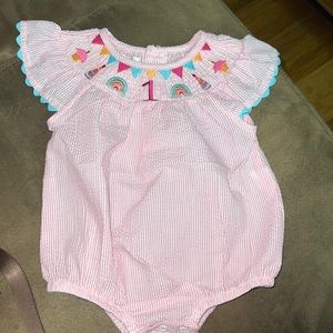 Mud Pie First birthday outfit!